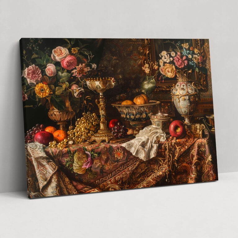 Baroque Style Painting Canvas Print - Baroque, Canvas, Canvas Wall Art, Wall Art