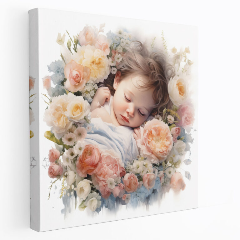 Born Canvas Print Wall Art - Born, Canvas, Home Decoration, Wall Decoration