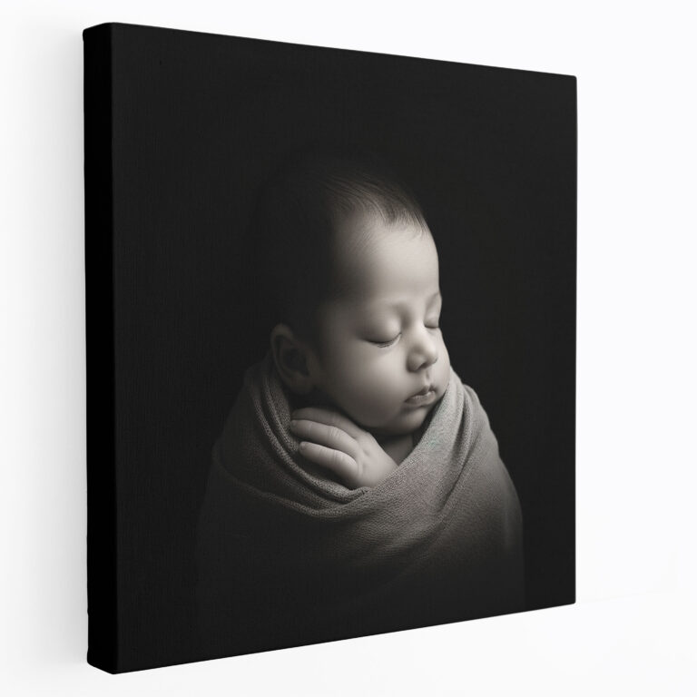 Pure Born Wall Art - Born, Canvas, Wall Decoration, Minimalist
