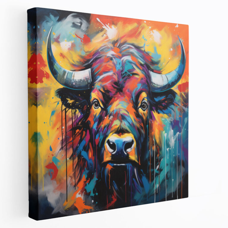 Buffalo Wall Art - Buffalo, Wall Decoration, Home Decoration, Canvas Print