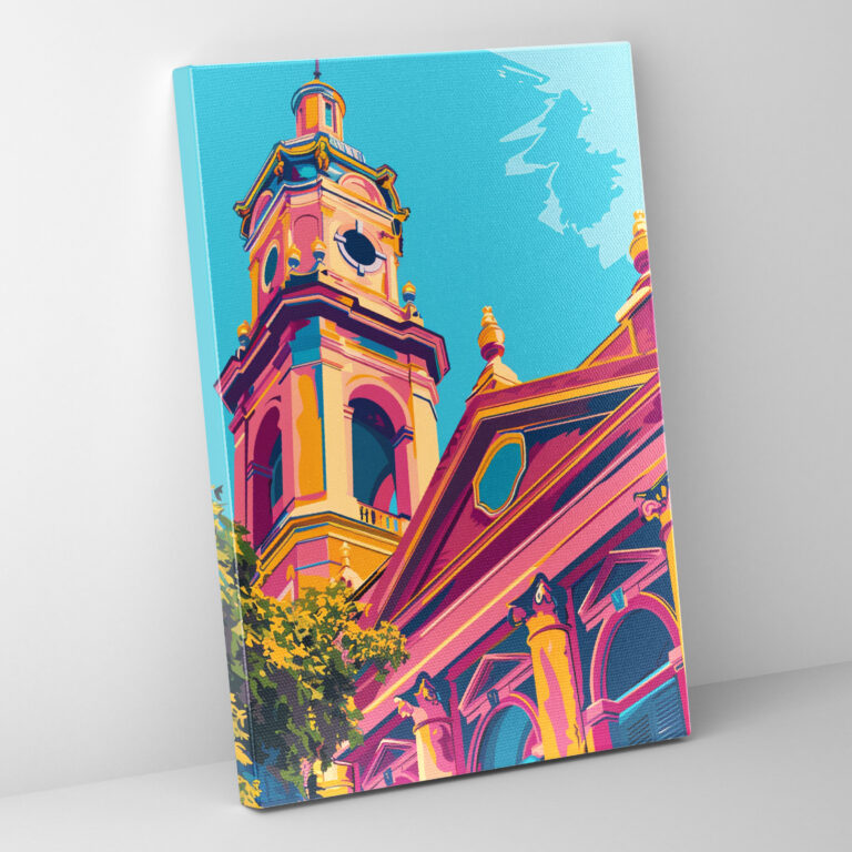 Bold Baroque Pop Art Wall Decoration - Classicism And Popart, Canvas Print, Wall Art, Wall Decoration