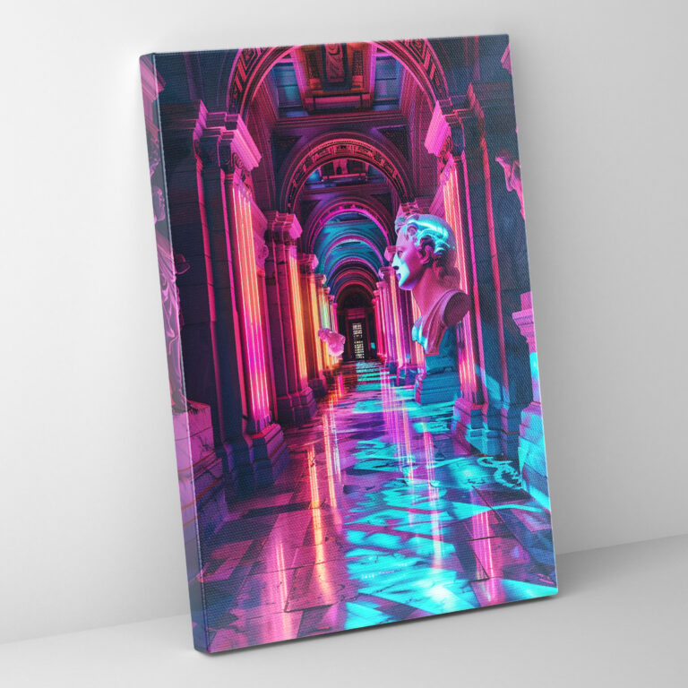 Baroque Pop Art Wall Art - Classicism And Popart, Wall Art, Home Decoration, Baroque Architecture