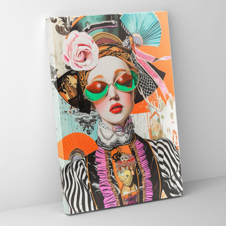 Renaissance Pop Art Wall Art - Classicism And Popart, Home Decoration, Canvas Wall Art, Wall Art