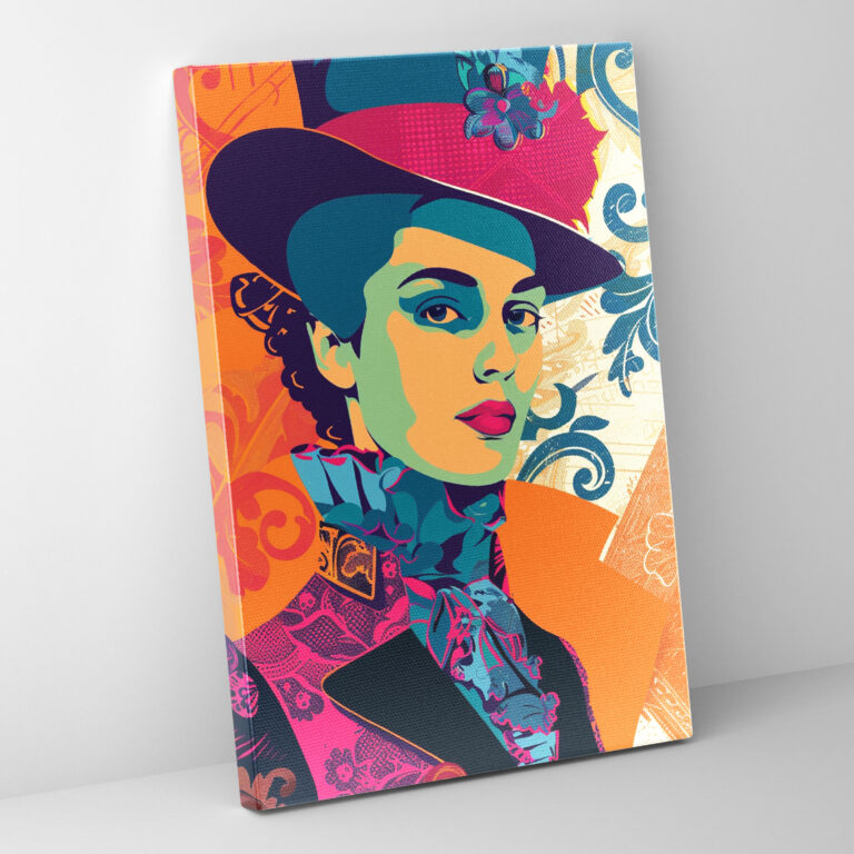 Victorian Pop Art Canvas Print - Classicism And Popart, Wall Art, Canvas, Victorian Pop Art