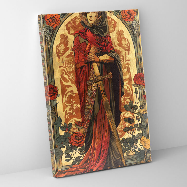 Medieval Pop Art Wall Decoration - Classicism And Popart, Canvas Print, Canvas, Wall Art