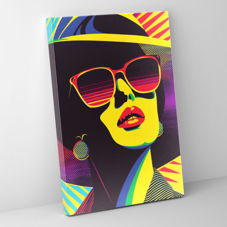 Pop Art Deco Wall Art - Classicism And Popart, Wall Decoration, Canvas, Classicism With Pop Art