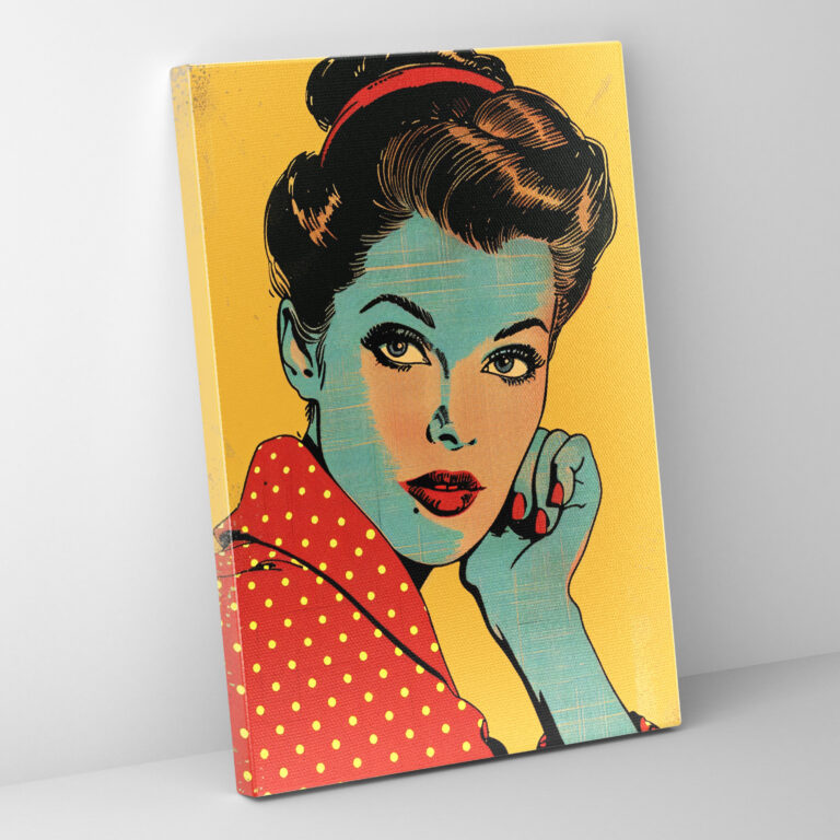 Classicism With Pop Art Wall Decoration - Classicism And Popart, Home Decoration, Classicism With Pop Art, Canvas