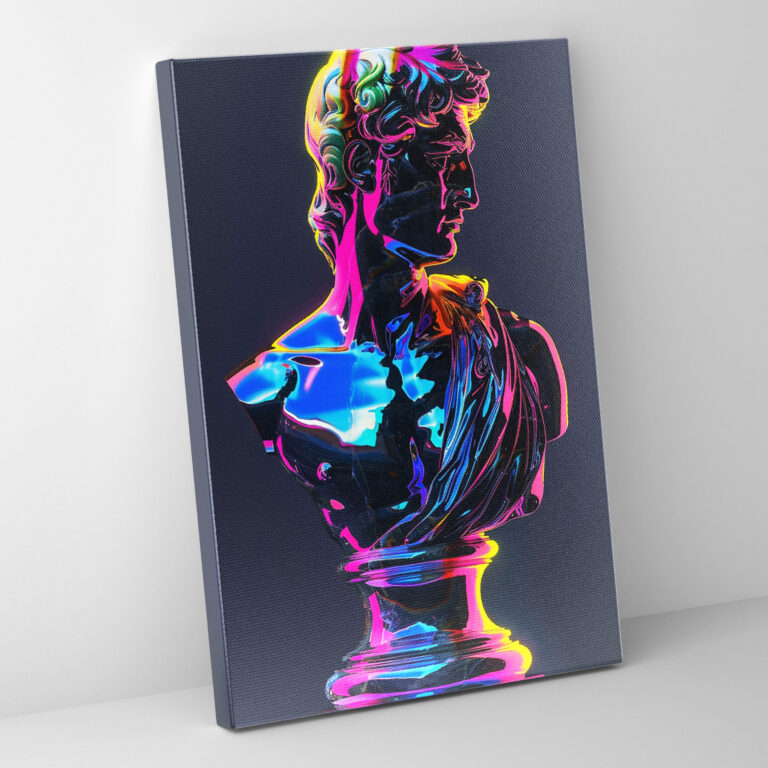 Classicism And Pop Art Canvas Print - Classicism And Popart, Canvas Wall Art, Canvas Print, Wall Decoration