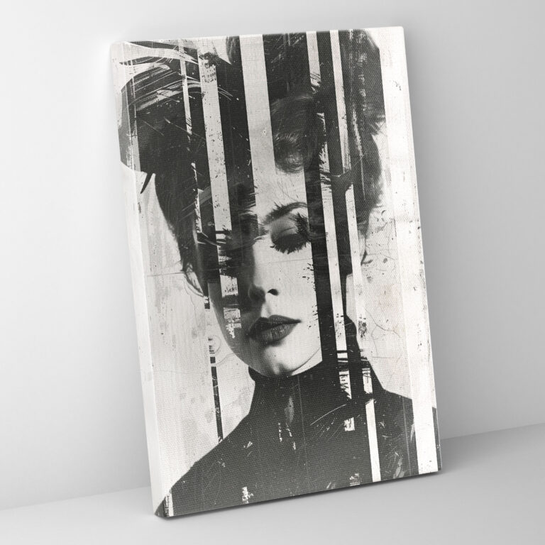 Pop Art Vintage Photograph Wall Decoration - Classicism And Popart, Combine Classicism With Pop Art, Home Decoration, Wall Decoration