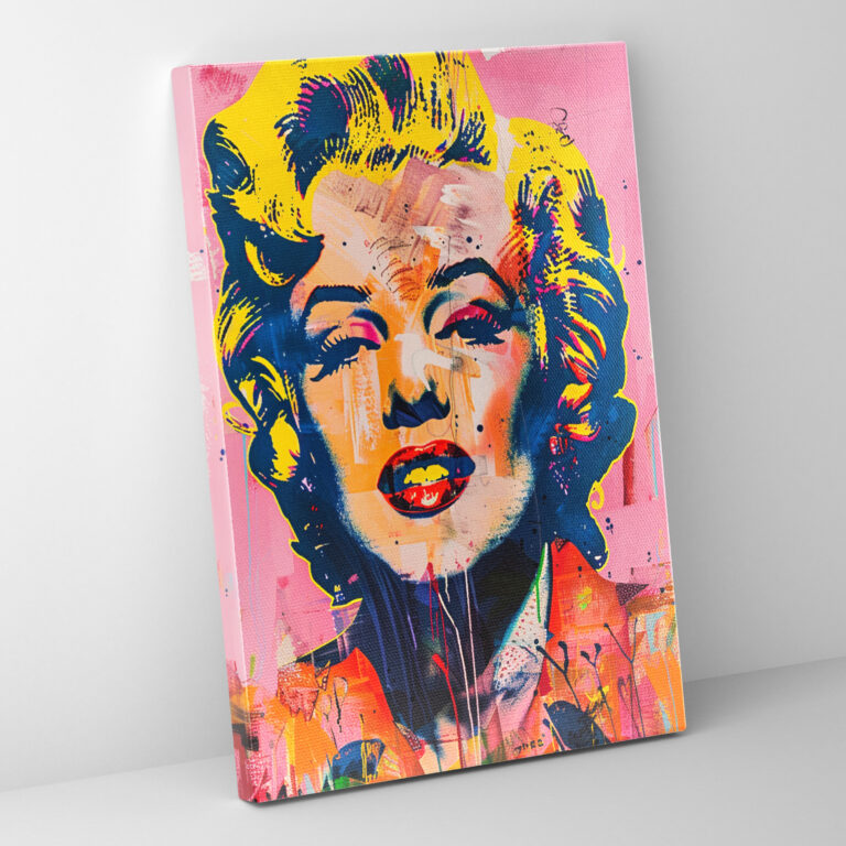 Pop Art Timeless Art Masterpiece Wall Art - Classicism And Popart, Wall Decoration, Wall Art, Combine Classicism With Pop Art
