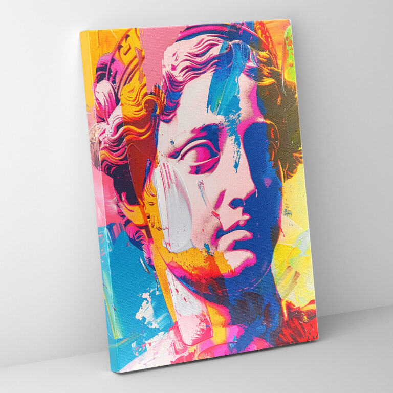 Classicism Pop Art Canvas Print - Classicism And Popart, Canvas Print, Classicism Pop Art, Canvas