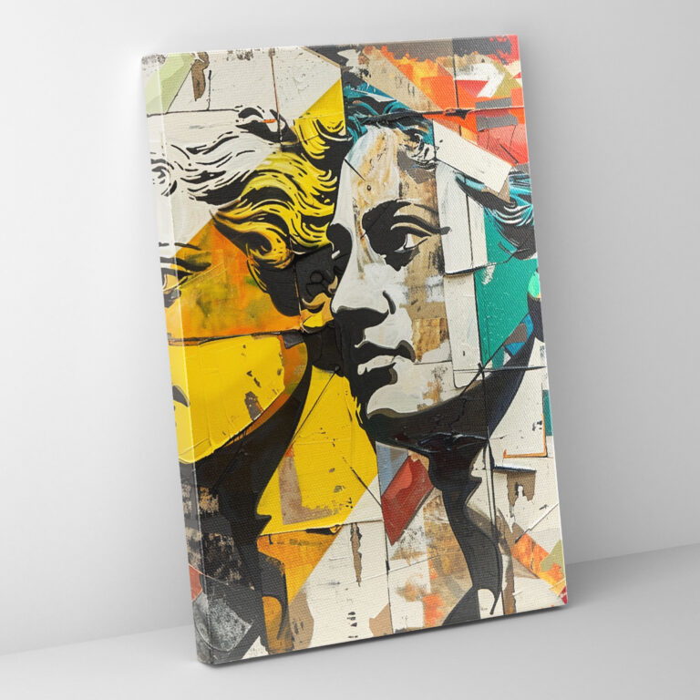 Classicism X Pop Art Wall Decoration - Classicism And Popart, Home Decoration, Wall Decoration, Classicism X Pop Art