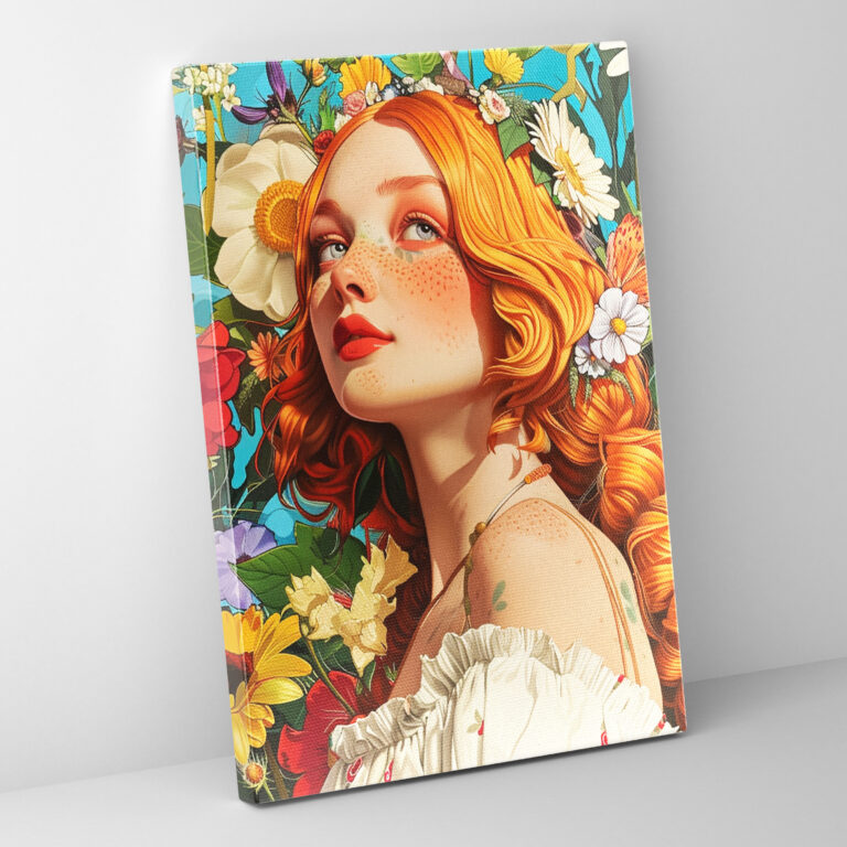 Primavera Remix Wall Decoration - Classicism And Popart, Canvas Wall Art, Primavera Remix, Wall Decoration