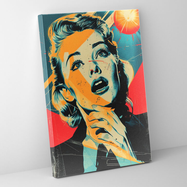 Modern Classicism Canvas Print - Classicism And Popart, Home Decoration, Modern Classicism, Wall Decoration