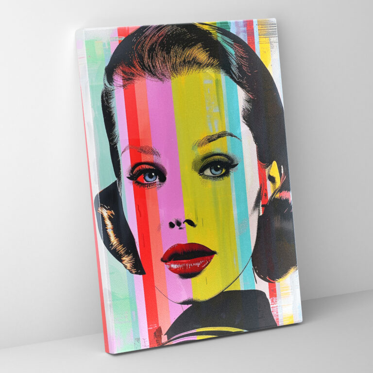 Pop Art Classicism Wall Decoration - Classicism And Popart, Canvas Wall Art, Canvas, Home Decoration