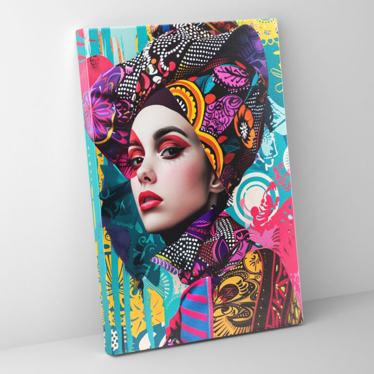 Renaissance Pop Fusion Wall Decoration - Classicism And Popart, Renaissance Pop Fusion, Wall Decoration, Canvas Wall Art