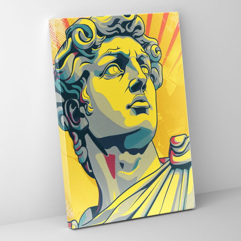 Classicism Pop Art Canvas Print - Classicism And Popart, Classicism Pop Art, Wall Art, Canvas