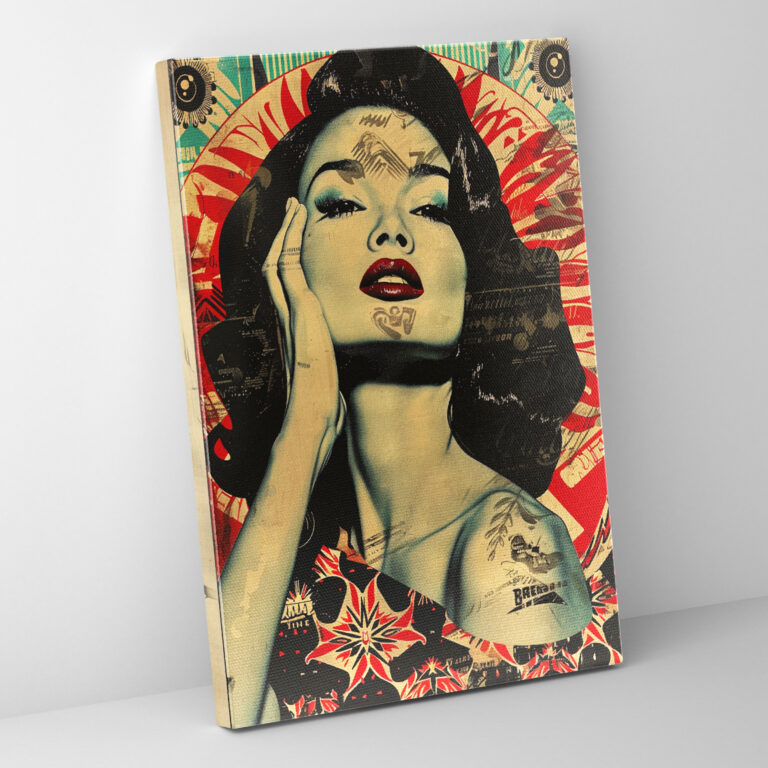 Classic Pop Art Wall Art - Classicism And Popart, Canvas Wall Art, Wall Art, Canvas