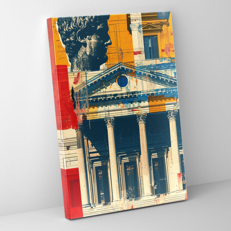 Pop Art Classicism Wall Art - Classicism And Popart, Pop Art Classicism, Canvas Wall Art, Wall Art