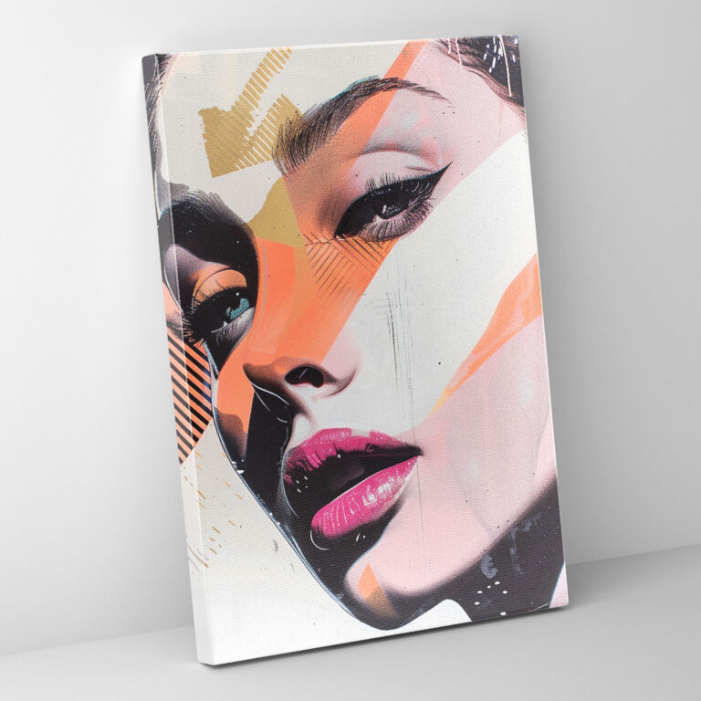 Classic Elegance Canvas Print - Classicism And Popart, Canvas Wall Art, Wall Decoration, Canvas Print