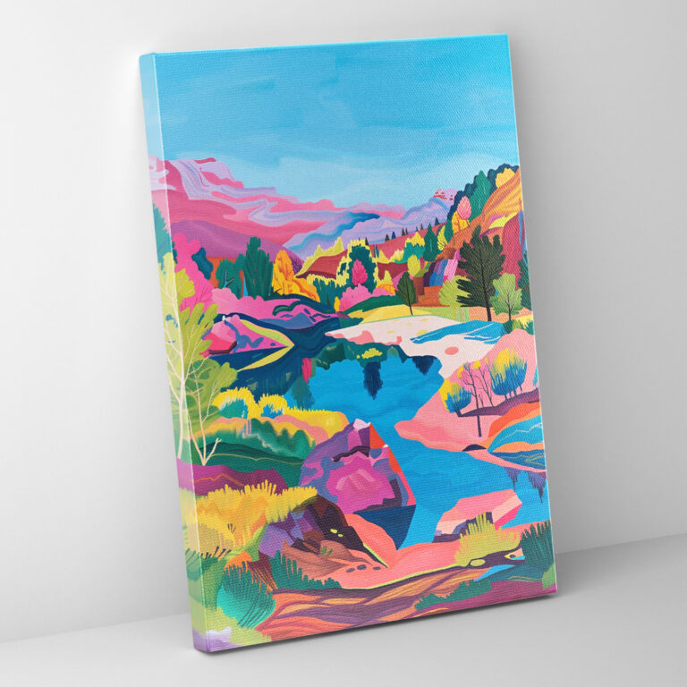 Classicism Meets Pop Art Canvas Print - Classicism And Popart, Wall Decoration, Canvas, Canvas Print