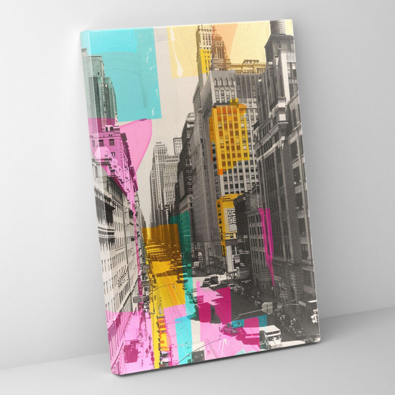 Classicism Meets Pop Art Canvas Print - Classicism And Popart, Pop Art, Wall Decoration, Canvas Print