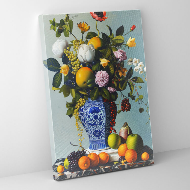 Surreal Still Life Pop Art Canvas Print - Classicism And Popart, Surreal Still Life Pop Art, Wall Decoration, Canvas Print
