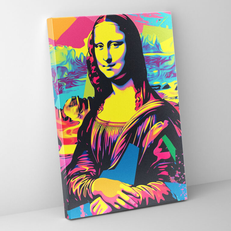 Classicism Meets Pop Art Canvas Print - Classicism And Popart, Wall Art, Classicism Meets Pop Art, Home Decoration