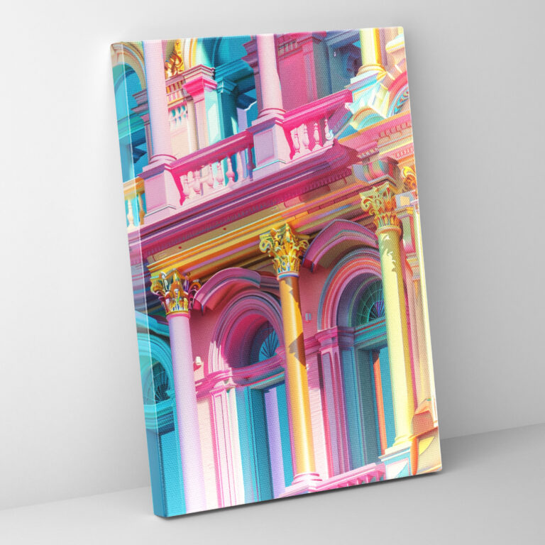 Baroque Pop Art Wall Decoration - Classicism And Popart, Home Decoration, Wall Art, Baroque