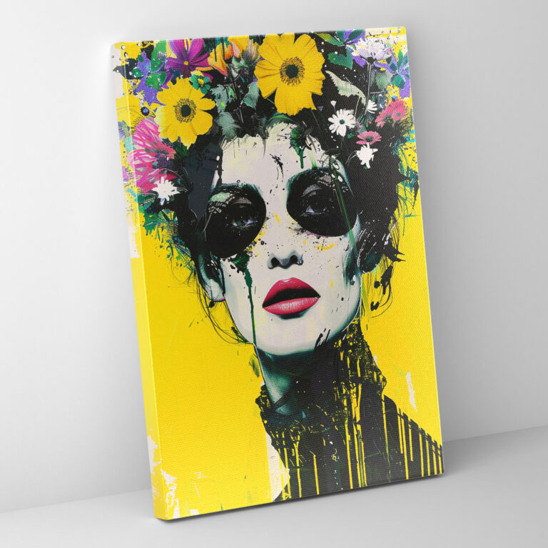 Romantic Pop Art Canvas Wall Art - Classicism And Popart, Canvas, Canvas Print, Pop Art