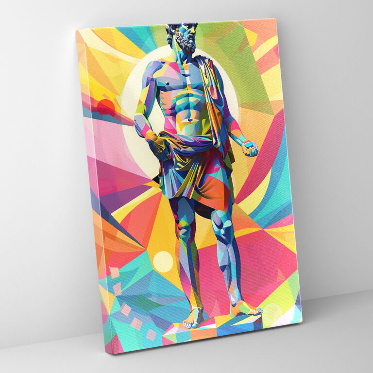Classicism Pop Art Canvas Print - Classicism And Popart, Wall Art, Canvas Print, Classicism Pop Art
