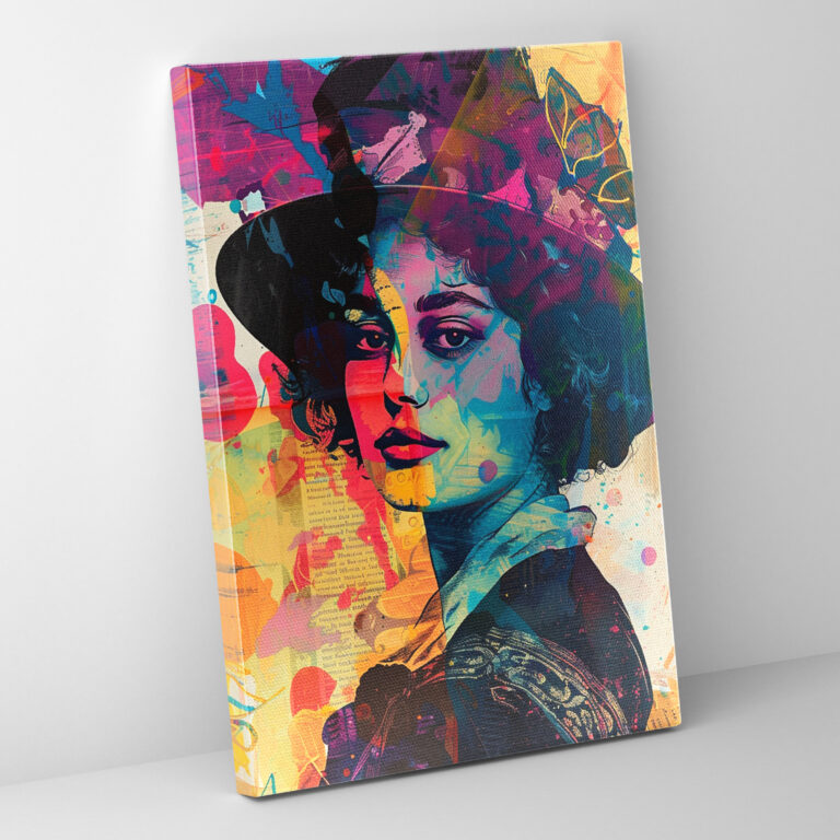 Victorian Pop Art Wall Art - Classicism And Popart, Canvas Print, Canvas, Victorian Pop Art Wall Art
