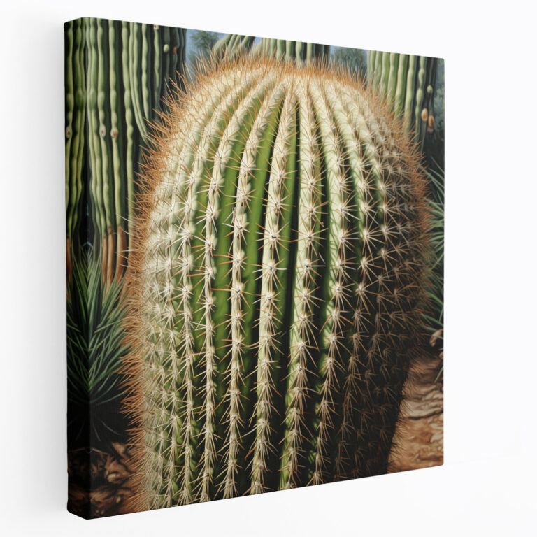Cactus Canvas Print - Cactus, Wall Decoration, Canvas, Intricate Details