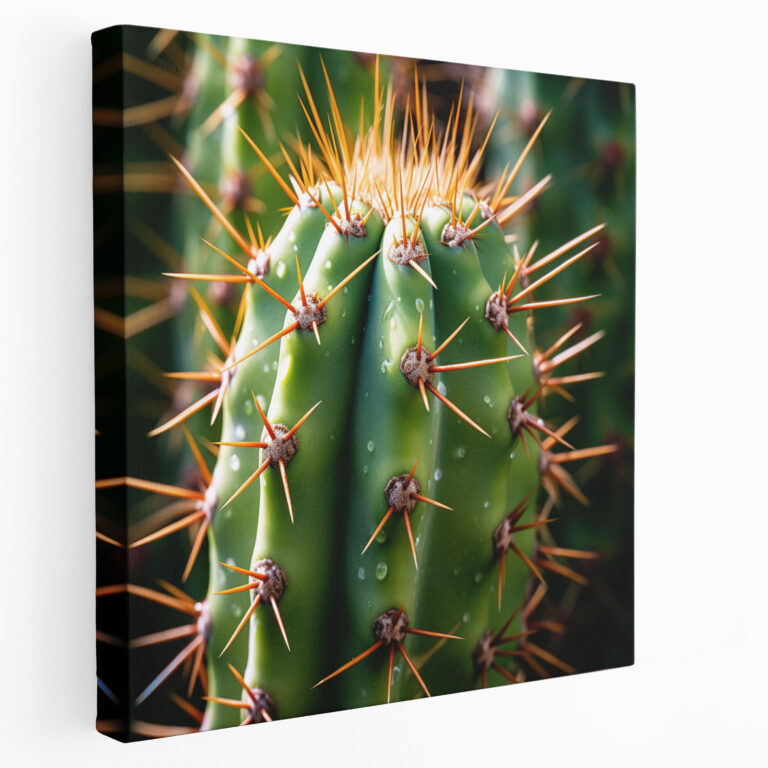 Prickly Cactus Canvas Print - Cactus, Canvas, Nature, Prickly Cactus