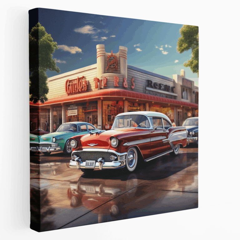 Wall Art: Route 66 Diner Delights