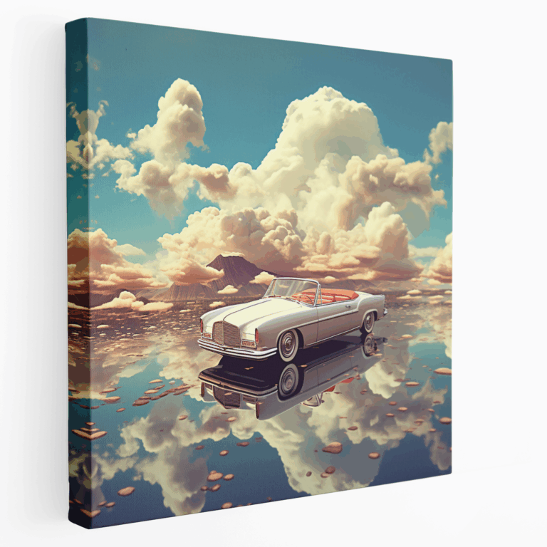 Floating Dreamscape Canvas Print