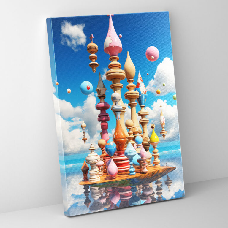 Chess Dreams Canvas Print - Chess, Canvas, Surrealistic, Chess