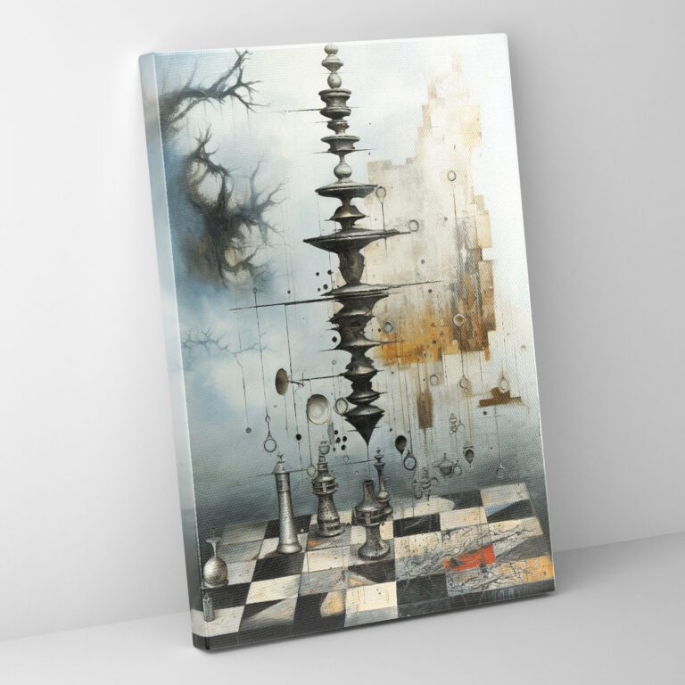 Chess Canvas Print - Chess, Home Decoration, Canvas Wall Art, Canvas