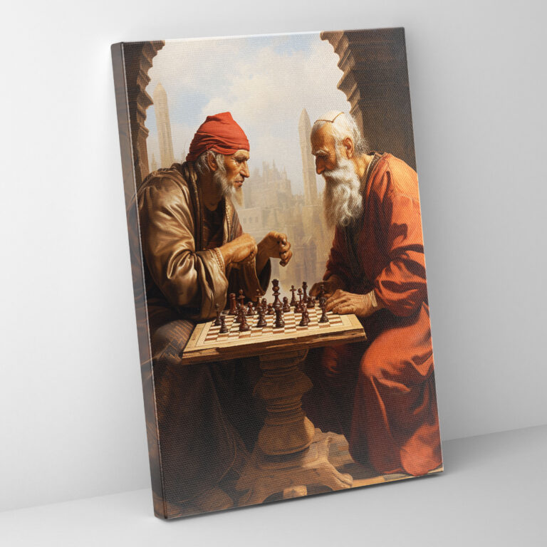 Chess Masters Canvas Print - Chess, Canvas, Chess, Wall Art