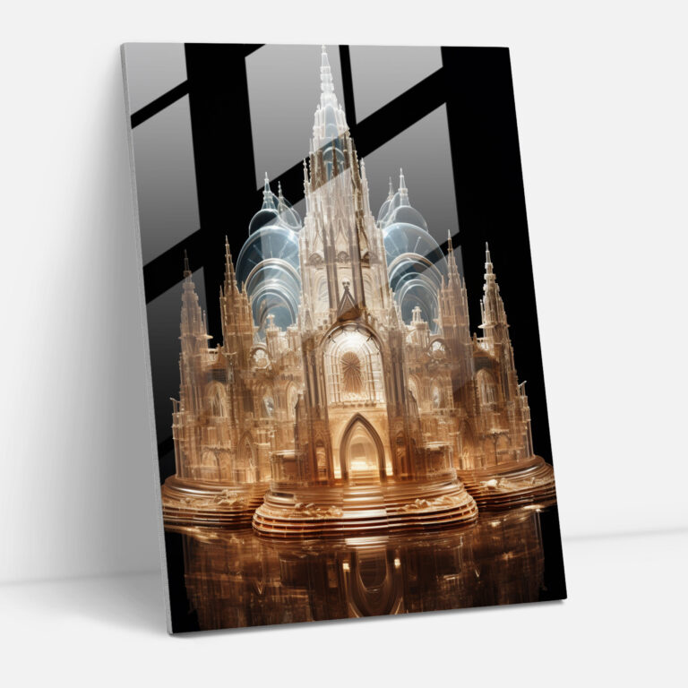 Church Glass Art - Church, Church, Dimension, Home Decoration