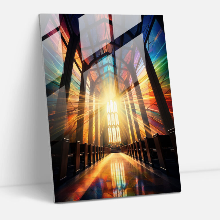 Church Glass Print - Church, Church, Glass Print, Glass Wall Art