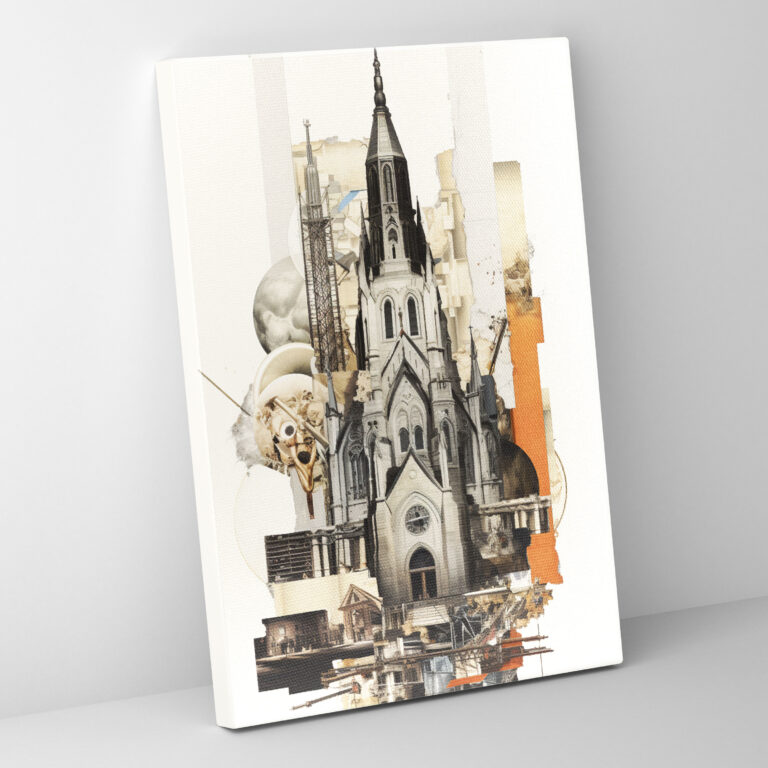 Contemporary Church Canvas Print - Church, Modern Artistic, Canvas, Way