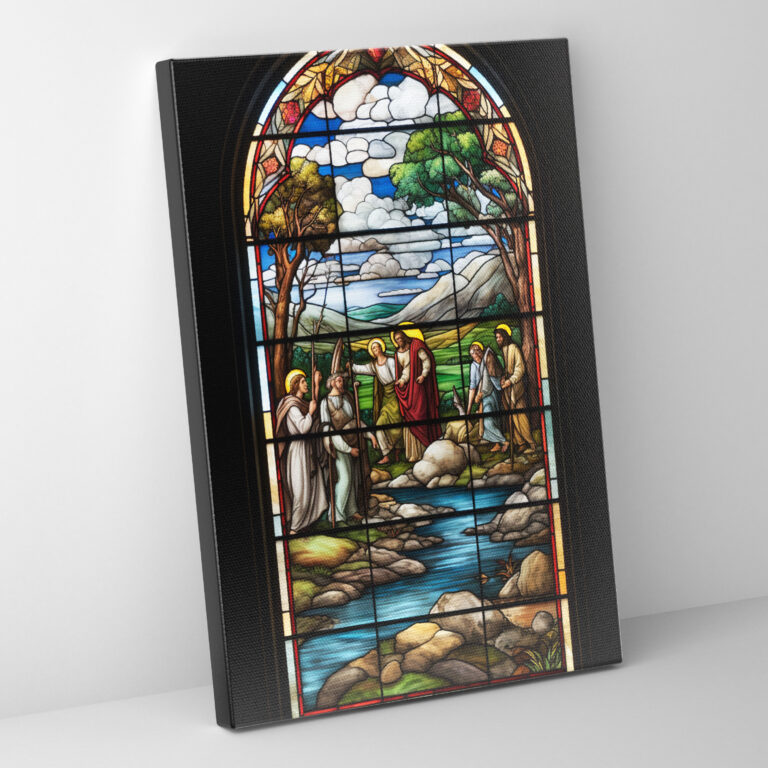 Church Wall Decoration - Church, Biblical Scenes, Wall Decoration, Stained Glass Window