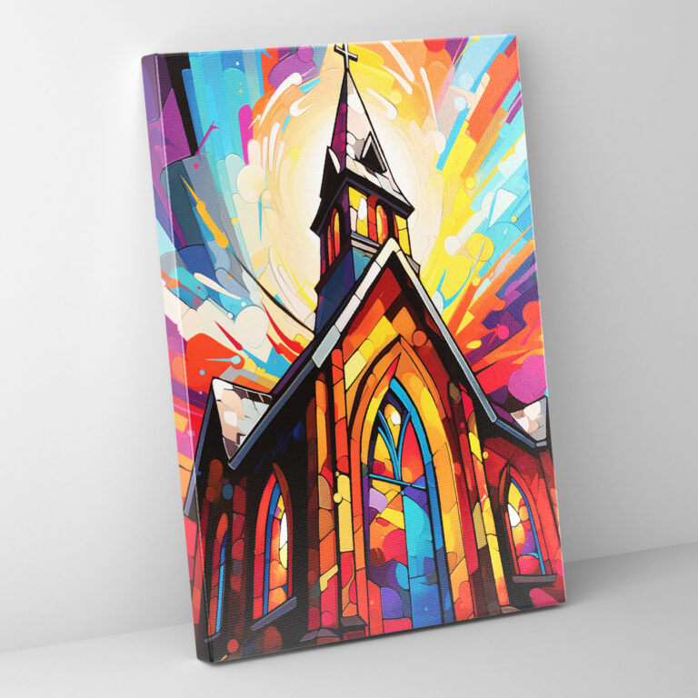 Church Canvas Print - Church, Canvas, Canvas Wall Art, Canvas Print