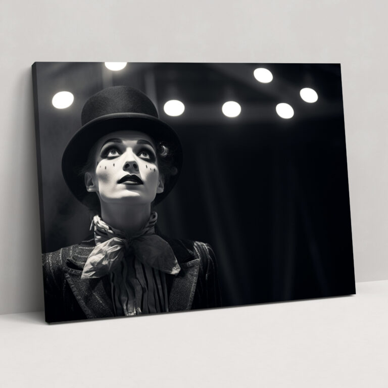 Vintage Circus Performer Canvas Print - Circus, Canvas Wall Art, Canvas Print, Circus Performer