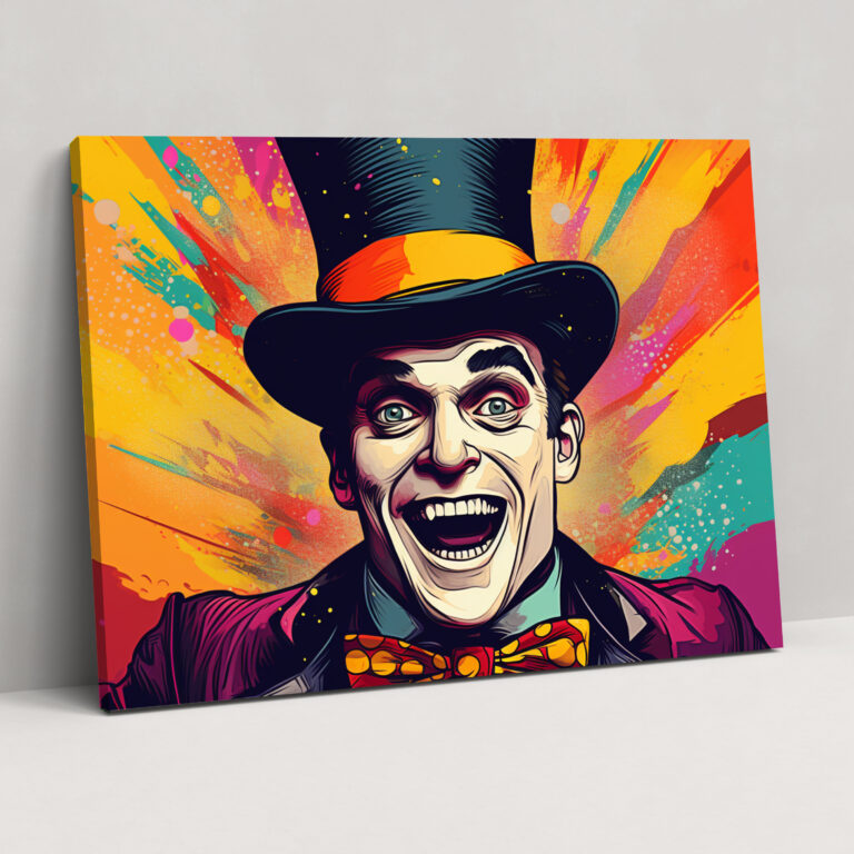 Circus Wall Art - Pop Art Ringmaster - Circus, Wall Art, Canvas Print, Ringmaster