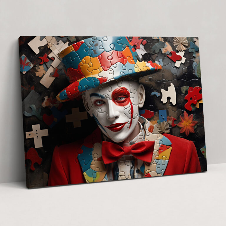 Circus Clown Wall Art - Circus, Wall Art, Surreal, Circus
