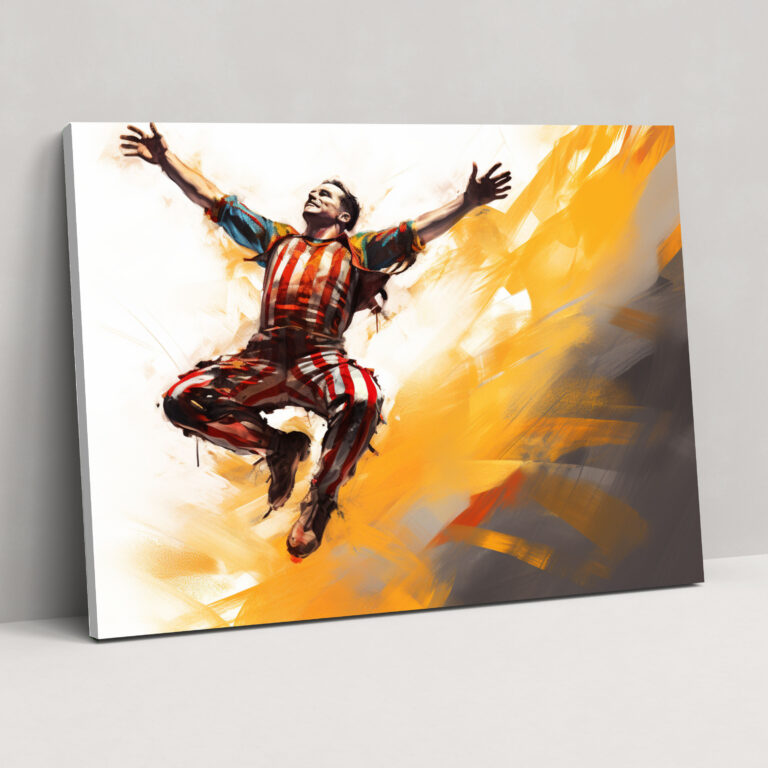Adrenaline Acrobatics Canvas Print - Circus, Home Decoration, Canvas, Gracefully