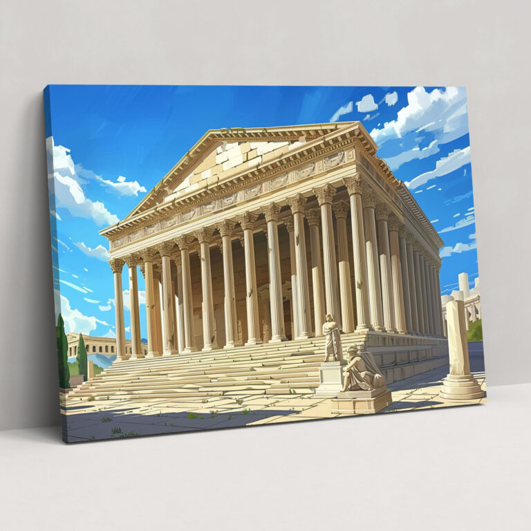 Classicism Canvas Print Wall Art - Classicism, Classicism, Wall Decoration, Canvas Wall Art