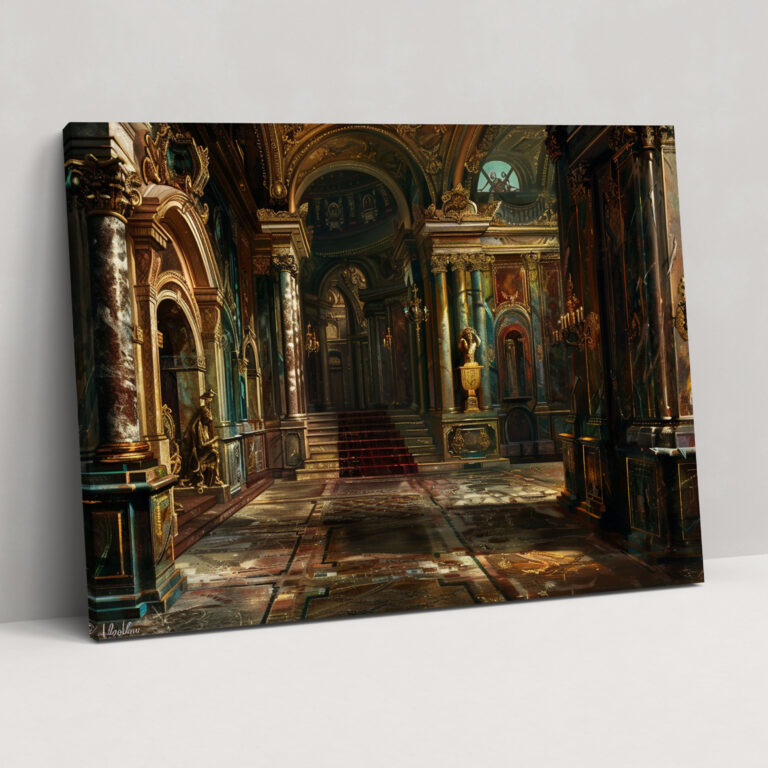Baroque Classicism Canvas Print - Classicism, Wall Decoration, Canvas, Wall Art